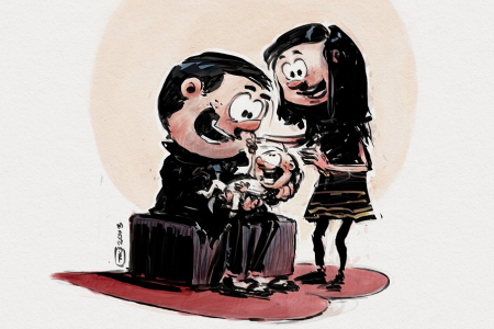 Inktober 2018 - Day 28 - Gift