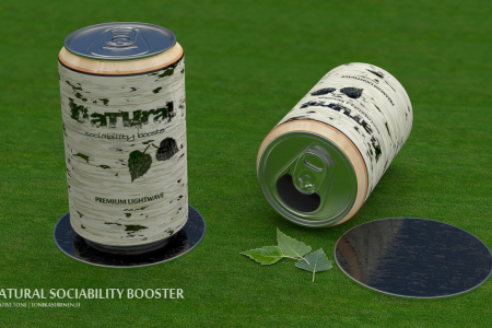 Natural Sociability Booster - Side Shot
