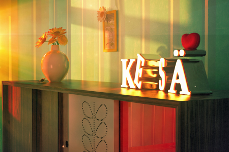 Orla Kiely The Rowan Sideboard In The Summer Light