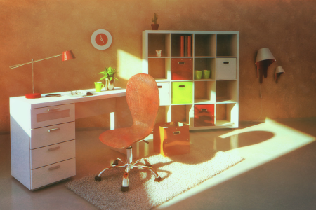 Vivid Interior - Evening Light